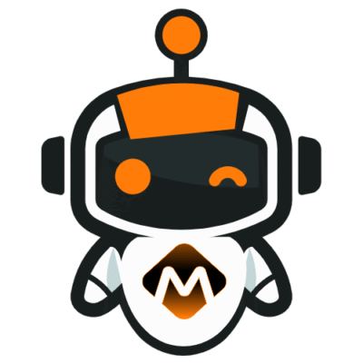 Motiv8 ChatBots Best Chatbot Agency For Customer Service Chatbots On Facebook And Website Robot Logo 500x500 trans.png